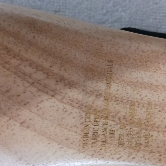 Bakers Black Chunky Strappy Heels. SIZE 10. - Picture 8 of 12